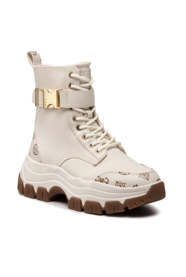 Guess Боти Bikerz FL8BKZ ELE12 CREAM - Mera.bg