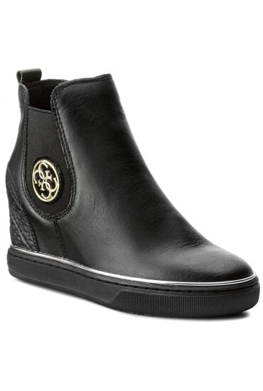 Guess Боти Freda FLFRE3 LEA12 BLACK/BLACK - Mera.bg