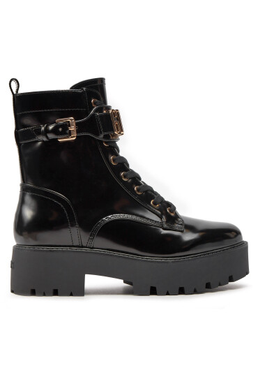 Guess Зимни обувки Vaires FLTSOM PAT10 Черен - Mera.bg