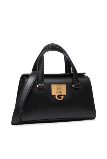 Guess Дамска чанта Stephi Mini Satchel HWVE78 75760 BLACK - Mera.bg