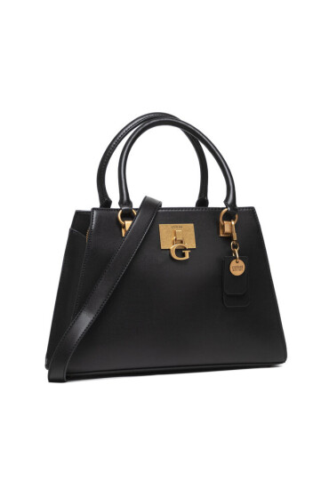Guess Дамска чанта Stephi Girlfriend Satchel HWVE78 75070 Черен - Mera.bg