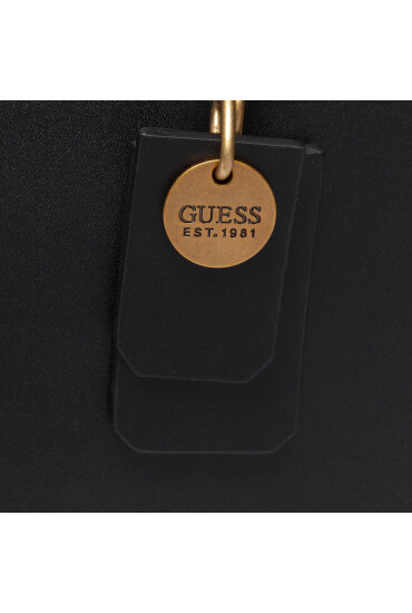 Guess Дамска чанта Stephi Girlfriend Satchel HWVE78 75070 Черен - Mera.bg