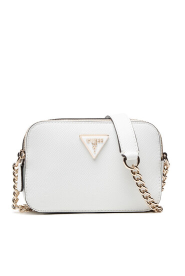 Guess Дамска чанта Noelle Crossbody Camera HWZG78 79140 Бял - Mera.bg