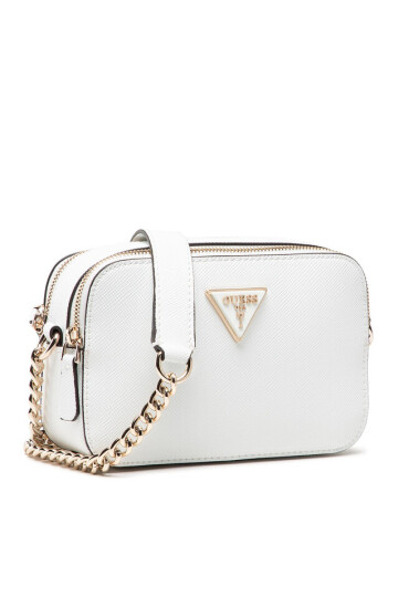 Guess Дамска чанта Noelle Crossbody Camera HWZG78 79140 Бял - Mera.bg