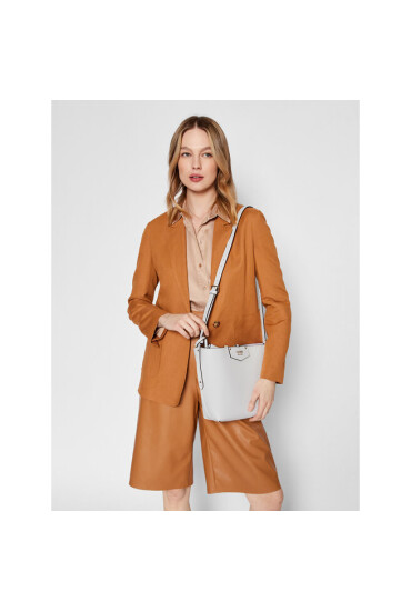 Guess Дамска чанта Eco Brenton Bucket HWEVG8 39001 WHI - Mera.bg