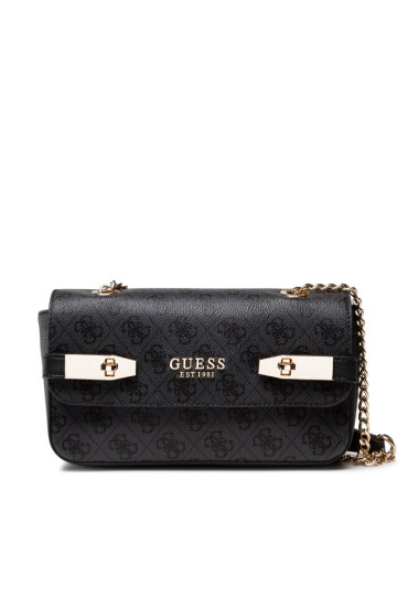 Guess Дамска чанта Zadie Logo Cnvrtble Xbdy Flap HWSG83 96210 Сив - Mera.bg