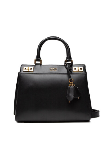 Guess Дамска чанта Katey Luxury Satchel HWVB78 70260 Черен - Mera.bg