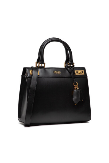 Guess Дамска чанта Katey Luxury Satchel HWVB78 70260 Черен - Mera.bg