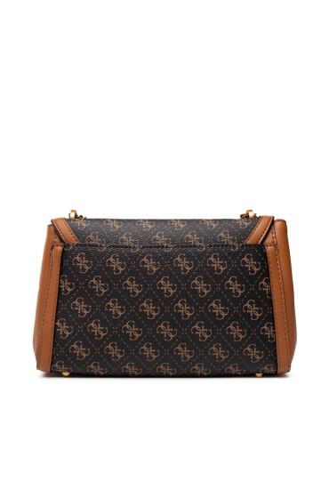 Guess Дамска чанта Katey Flap Shoulder Bag HWZA78 70190 Кафяв - Mera.bg