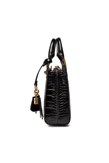 Guess Дамска чанта Katey Croc Mini Satchel HWCB84 94730 BLA - Mera.bg