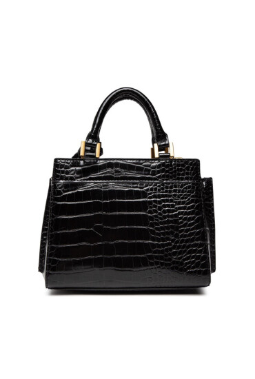 Guess Дамска чанта Katey Croc Mini Satchel HWCB84 94730 BLA - Mera.bg