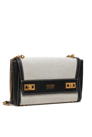 Guess Дамска чанта Katey Flap Shoulder Bag HWHA78 70190 Бежов - Mera.bg