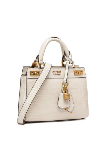 Guess Дамска чанта Katey Croc Mini Satchel HWCB84 94730 EGS - Mera.bg