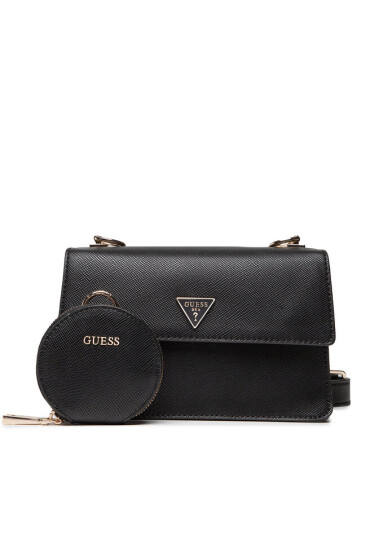 Guess Дамска чанта Alexie Crossbody Flap HWVG84 16190 BLA - Mera.bg