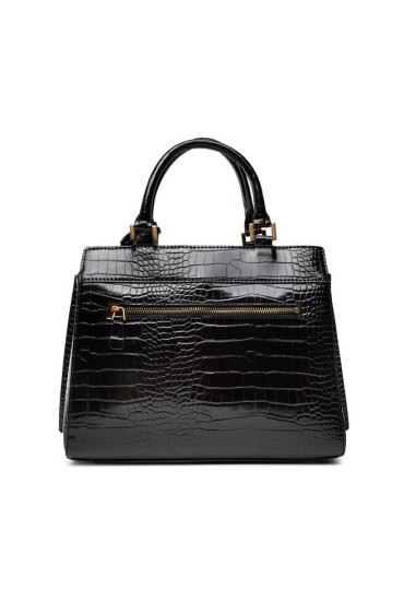 Guess Дамска чанта Katey Croc Luxury Satchel HWCB84 94260 Черен - Mera.bg