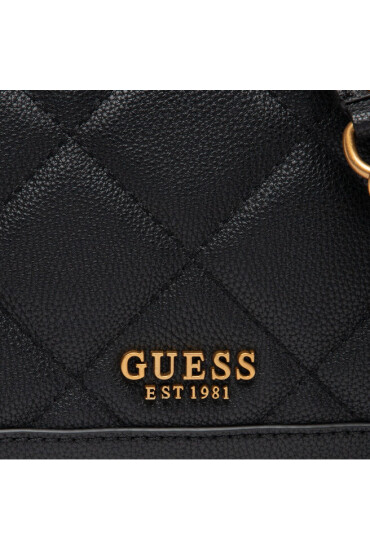 Guess Дамска чанта Abey Crossbody Flap HWQB85 58210 Черен - Mera.bg