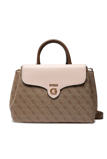 Guess Дамска чанта HWSB85 51060 LATTE LOGO/SHELL - Mera.bg
