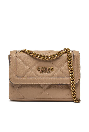 Guess Дамска чанта Abey (QB) Mini Bags HWQB85 58780 Кафяв - Mera.bg