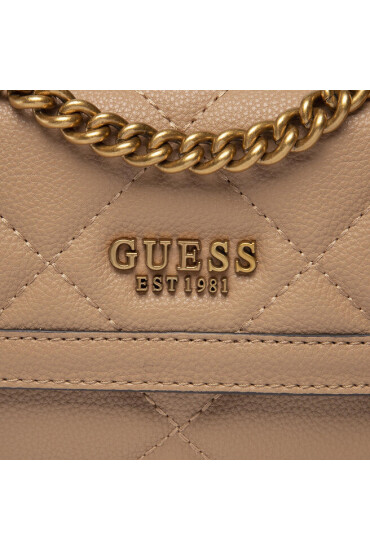 Guess Дамска чанта Abey (QB) Mini Bags HWQB85 58780 Кафяв - Mera.bg