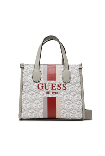 Guess Дамска чанта Silvana (SC) Mini Bags HWSC86 65760 Сив - Mera.bg