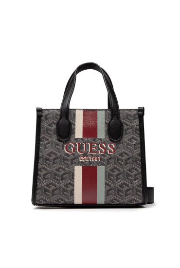 Guess Дамска чанта Silvana (SC) Mini Bags HWSC86 65760 Сив - Mera.bg