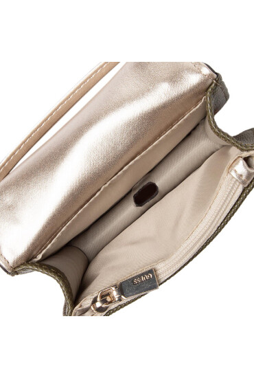 Guess Дамска чанта Alexie (VB) Mini Bags HWVG84 16770 Каки - Mera.bg