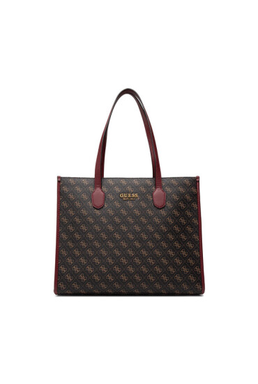 Guess Дамска чанта Silvana (GB) HWQB86 65230 Кафяв - Mera.bg