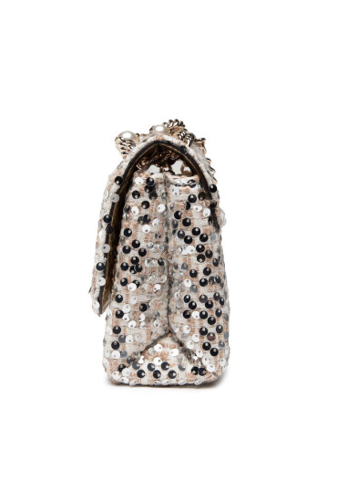 Guess Дамска чанта Virtual (IN) Evening Bags HWIN86 70730 Сребрист - Mera.bg