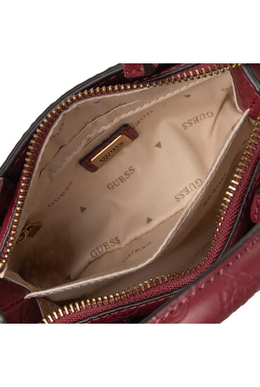 Guess Дамска чанта G Vibe (DB) Mini Bags HWDB86 58770 Бордо - Mera.bg