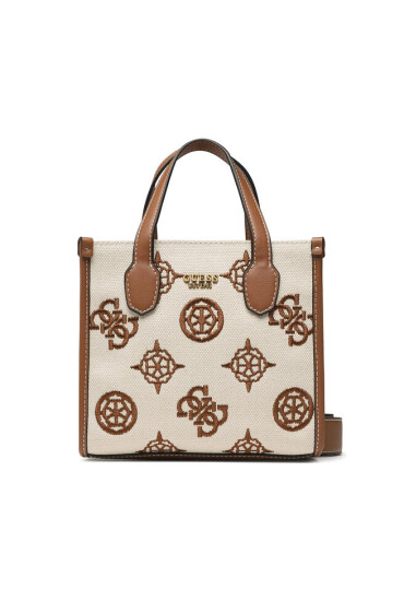 Guess Дамска чанта Silvana (WP) Mini Bags HWWP86 65760 Бежов - Mera.bg