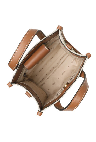 Guess Дамска чанта Silvana (WP) Mini Bags HWWP86 65760 Бежов - Mera.bg