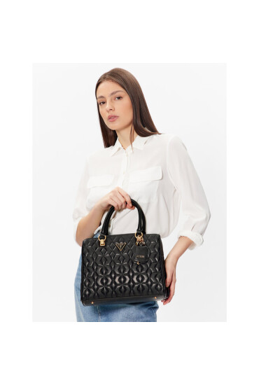 Guess Дамска чанта Elenia (GB) HWQB86 77060 Черен - Mera.bg