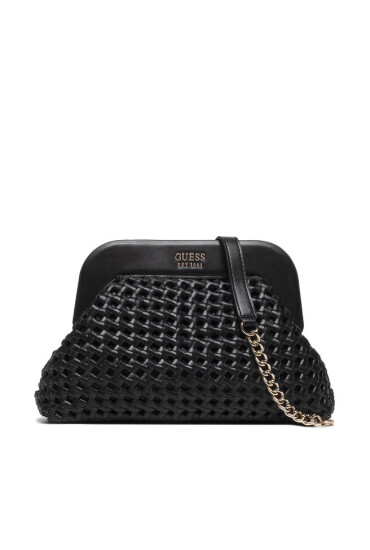 Guess Дамска чанта Sicilia Frame Clutch HWWG84 90170 Черен - Mera.bg