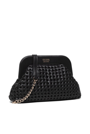 Guess Дамска чанта Sicilia Frame Clutch HWWG84 90170 Черен - Mera.bg