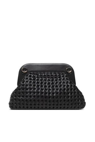 Guess Дамска чанта Sicilia Frame Clutch HWWG84 90170 Черен - Mera.bg