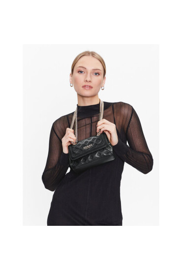 Guess Дамска чанта Abey (PD) Mini Bags HWPD85 58780 Черен - Mera.bg