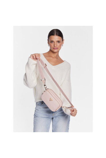 Guess Дамска чанта Eco Gemma (EYG) HWEYG8 39572 Розов - Mera.bg