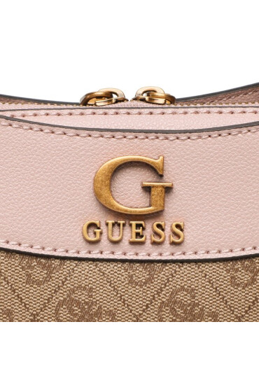 Guess Дамска чанта Nell Logo (SB) HWSB87 35060 Кафяв - Mera.bg