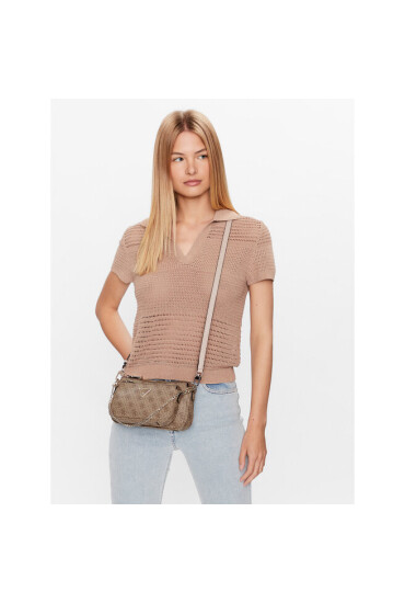 Guess Дамска чанта Noelle (BG) Mini Bags HWBG78 79710 Кафяв - Mera.bg