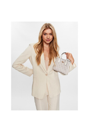Guess Дамска чанта Silvana (SB) Mini Bags HWSB86 65770 Бежов - Mera.bg