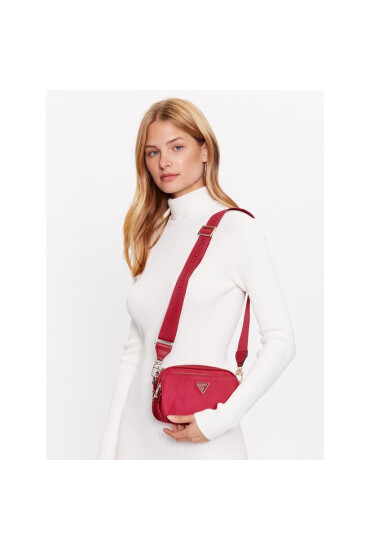 Guess Дамска чанта Eco Gemma (EYYG) Mini Bags HWEYG8 39572 Червен - Mera.bg