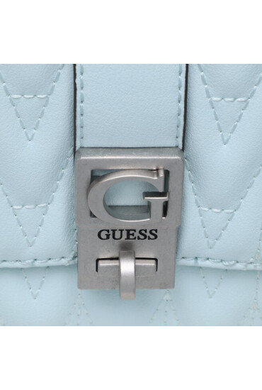 Guess Дамска чанта Regilla (QO) HWQO87 62210 Светлосиньо - Mera.bg