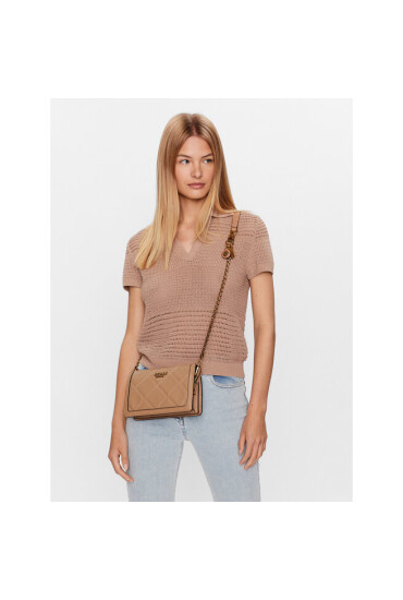 Guess Дамска чанта Abey (QB) Mini Bags HWQB85 58730 Кафяв - Mera.bg