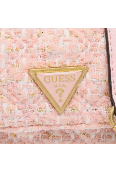 Guess Дамска чанта Giully (TP) Mini Bags HWTP87 48730 Розов - Mera.bg