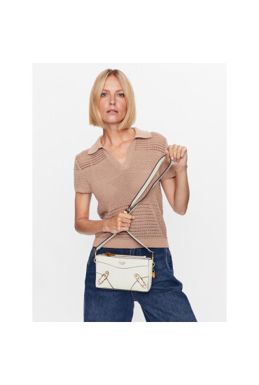 Guess Дамска чанта Didi (BA) Mini Bags HWBA87 44720 WHI - Mera.bg