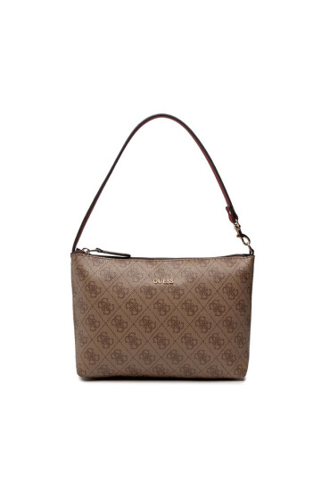 Guess Дамска чанта Vikky Tote HWSG69 95230 Кафяв - Mera.bg