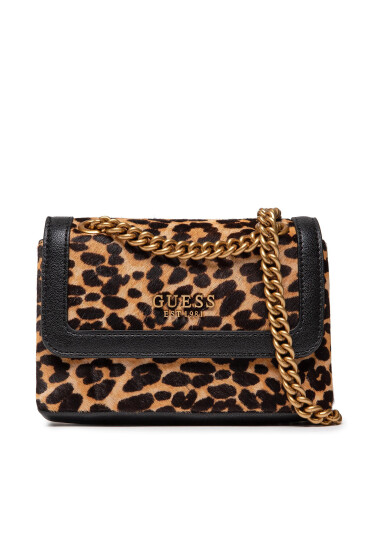 Guess Дамска чанта Abey (LH) Mini Bags HWLH85 58780 Кафяв - Mera.bg
