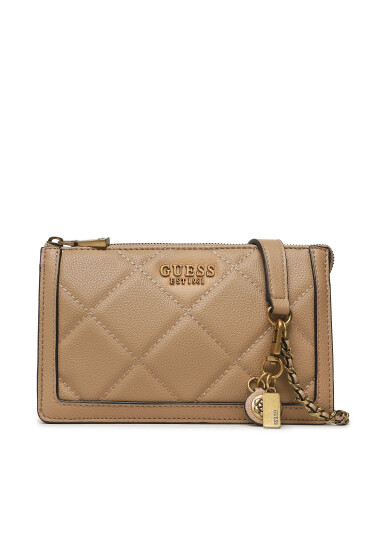 Guess Дамска чанта Abey (QB) Mini Bags HWQB85 58730 Кафяв - Mera.bg