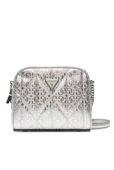 Guess Дамска чанта Aldina HWGY96 63140 Сребрист - Mera.bg