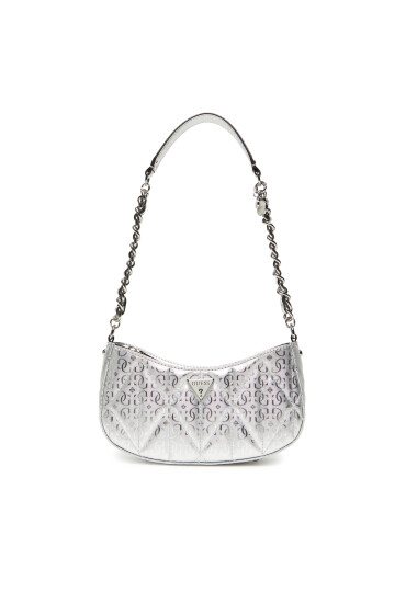 Guess Дамска чанта Aldina HWGY96 63170 Сребрист - Mera.bg